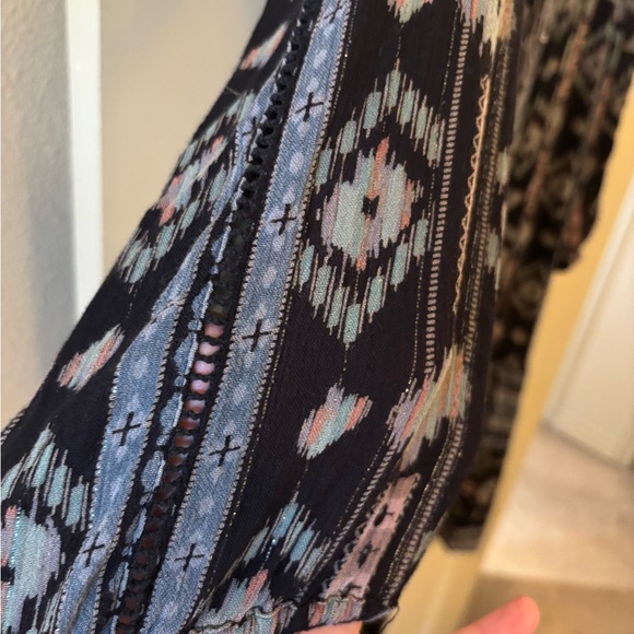 HOLDING HORSES Winter Moon Tunic Dress - Boho, western, tribal, artsy - Picture 6 of 8